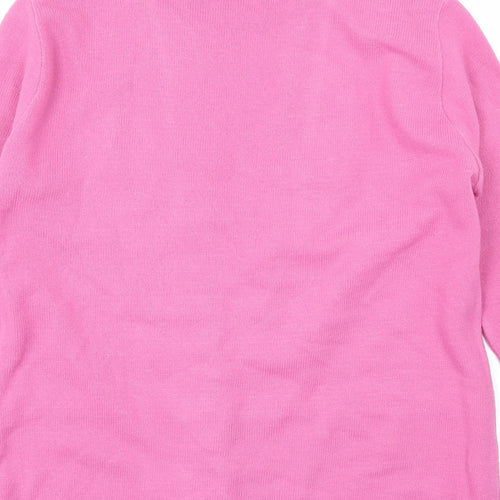 CHIC Womens Pink   Cardigan Jumper Size M