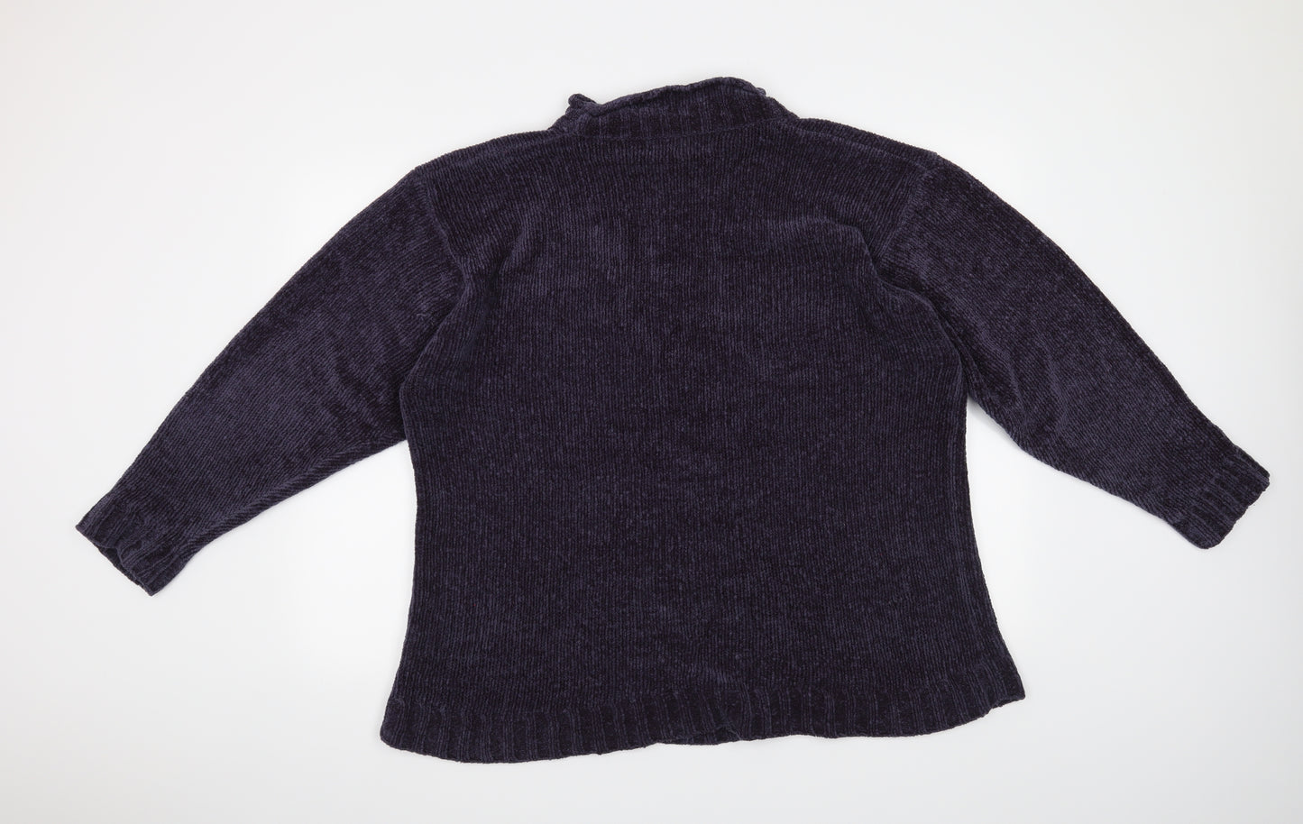 Enrico Leoni Womens Blue   Pullover Jumper Size L