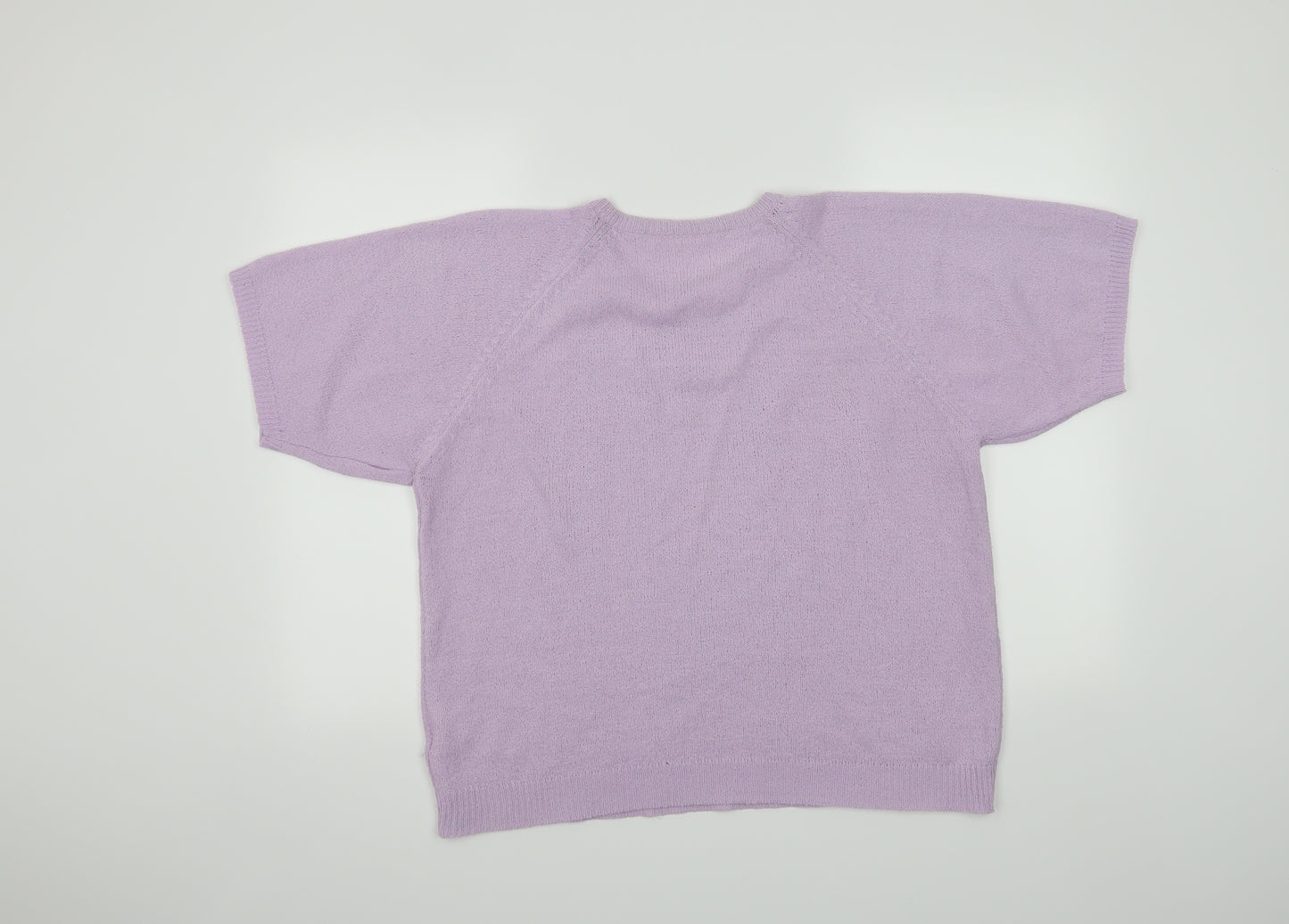 Preworn Womens Purple   Basic T-Shirt Size S