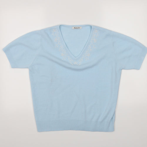 Berkertex Womens Blue   Basic T-Shirt Size 14