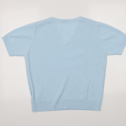Berkertex Womens Blue   Basic T-Shirt Size 14