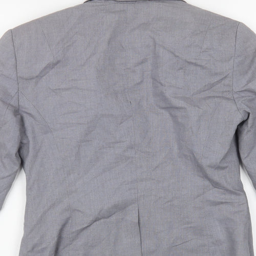 Topshop Womens Grey   Jacket Blazer Size 6