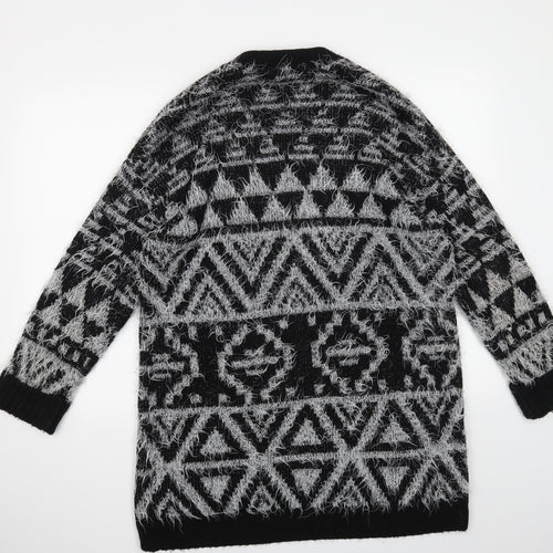 Peacocks Womens Black   Cardigan Jumper Size M