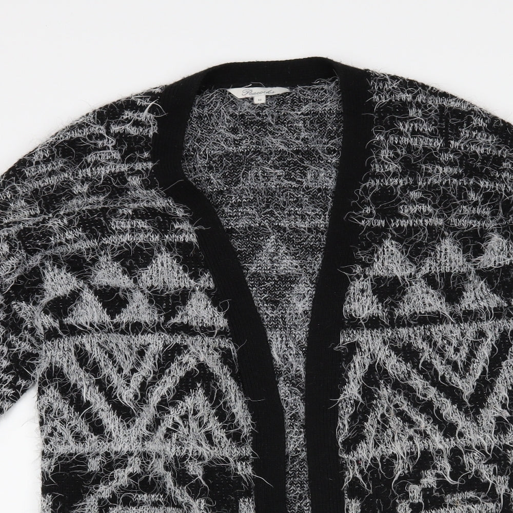 Peacocks Womens Black   Cardigan Jumper Size M