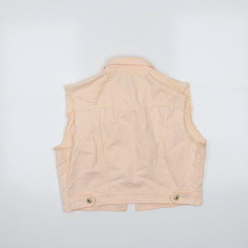 New Look Womens Pink   Jacket Waistcoat Size 14