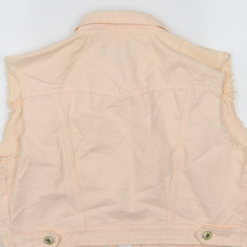 New Look Womens Pink   Jacket Waistcoat Size 14
