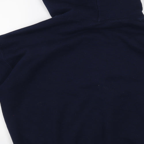 Gildan Womens Blue   Pullover Hoodie Size M