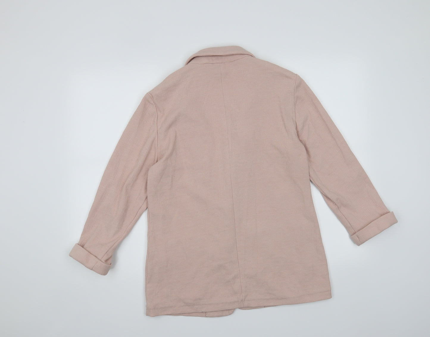 New Look Womens Pink   Jacket Blazer Size 12