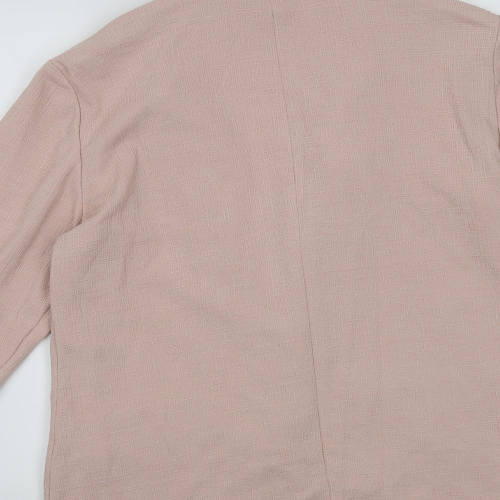New Look Womens Pink   Jacket Blazer Size 12
