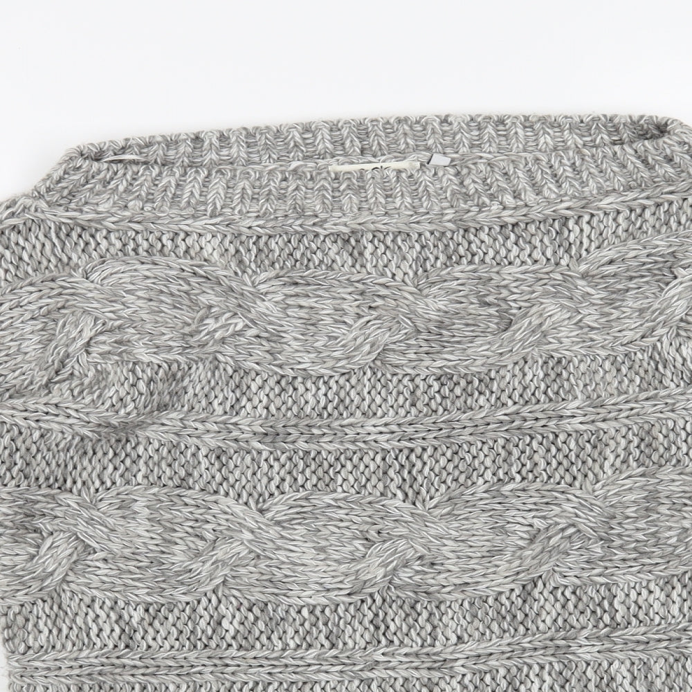 MK Womens Grey   Pullover Jumper Size 12
