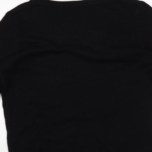 Oasis Womens Black   Pullover Jumper Size S