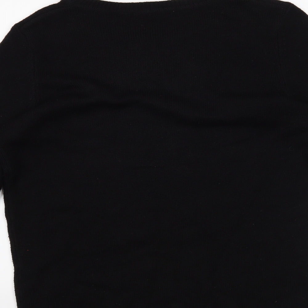 Oasis Womens Black   Pullover Jumper Size S