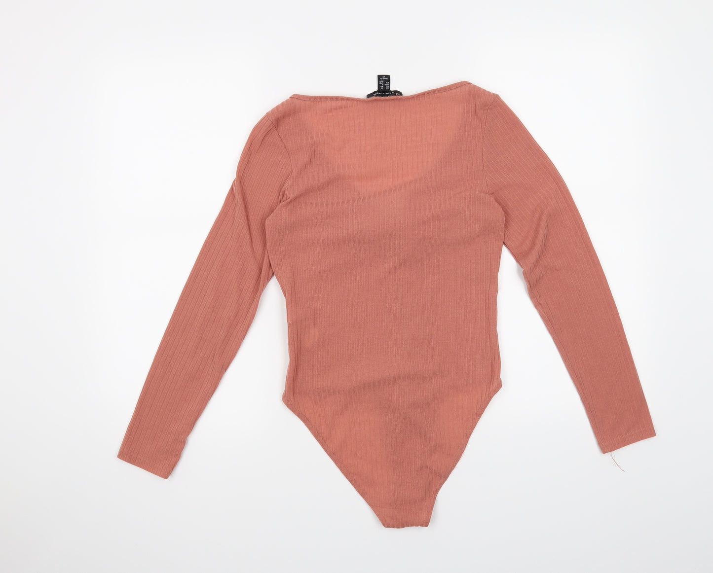 New Look Womens Pink   Bodysuit One-Piece Size 12
