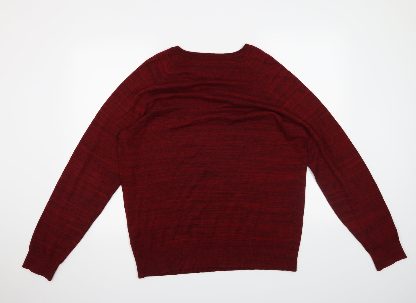 American Eagle Mens Red   Pullover Jumper Size L