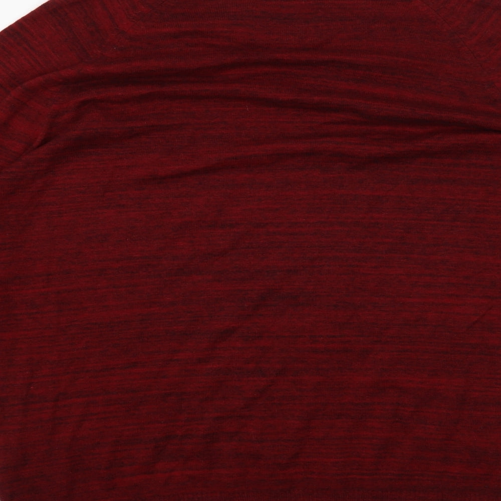 American Eagle Mens Red   Pullover Jumper Size L