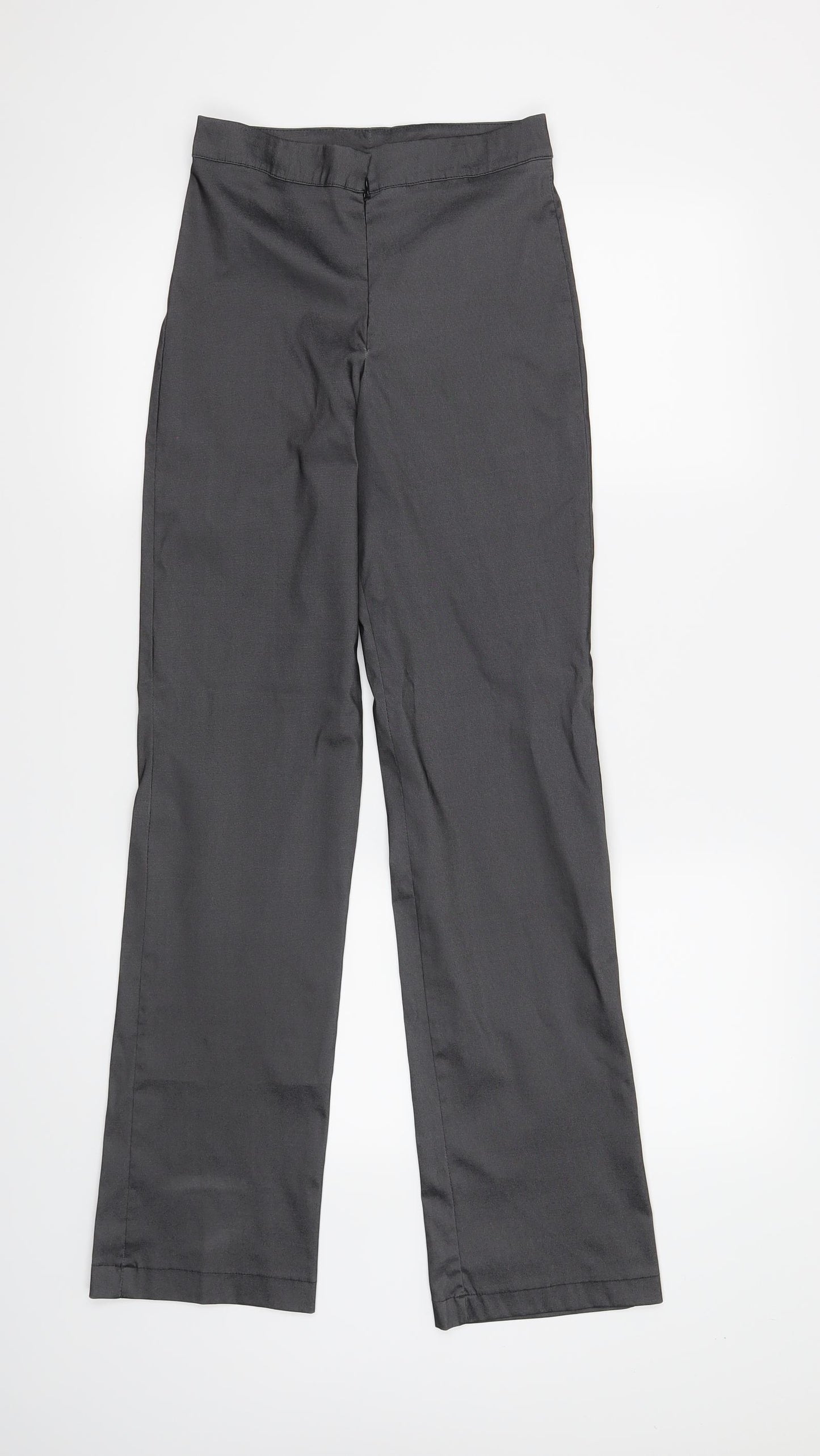 paraqon Womens Grey   Trousers  Size 10 L30 in