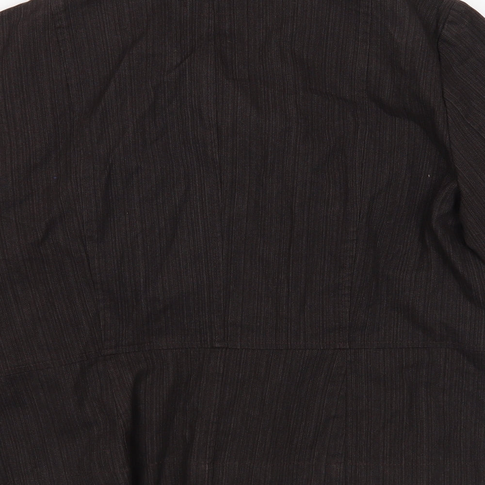 Per Una Womens Brown   Jacket Coat Size 14