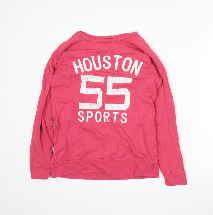 F&F Womens Pink Pullover Sweatshirt Size 10