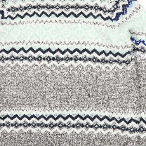 Avenue Womens Grey   Pullover Jumper Size 18