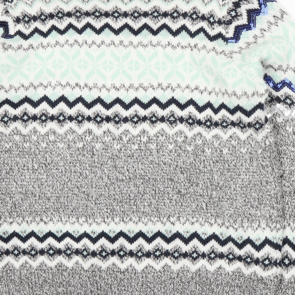 Avenue Womens Grey   Pullover Jumper Size 18