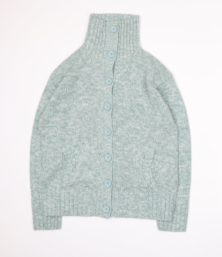 Bonmarché Womens Blue Knit Cardigan Jumper Size L
