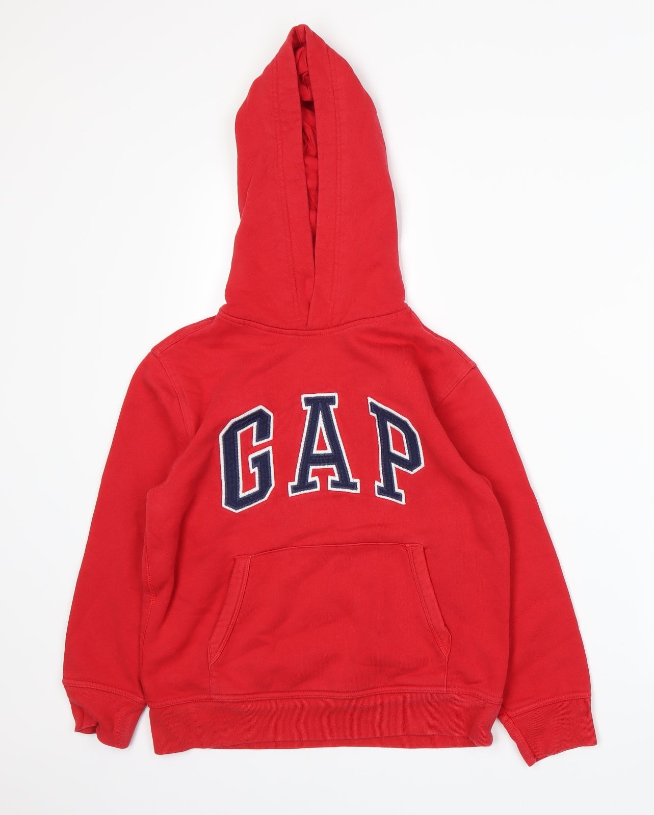 Gap Boys Red  Jersey Pullover Hoodie Size M