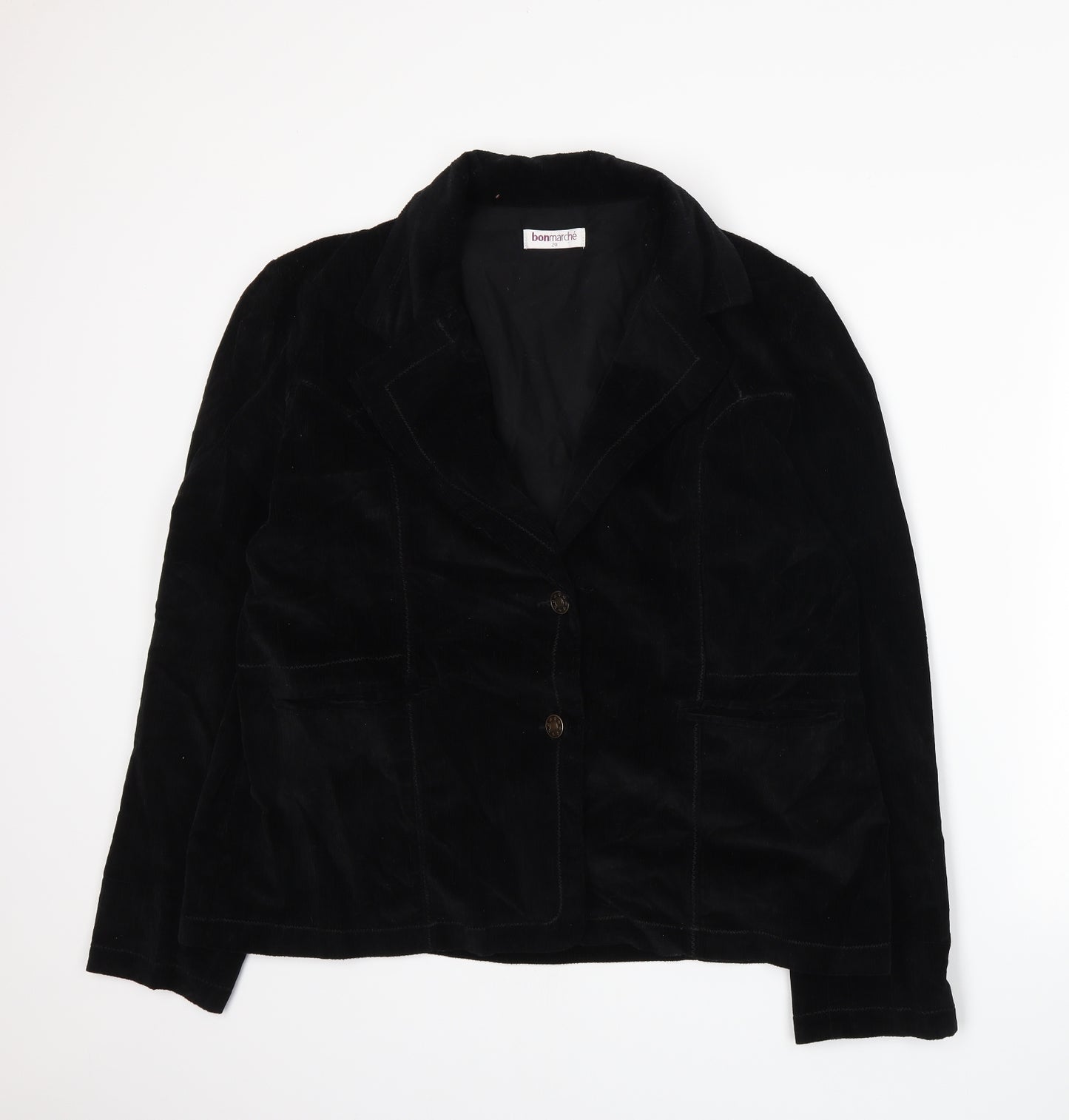 Bonmarché Womens Black   Jacket Blazer Size 20