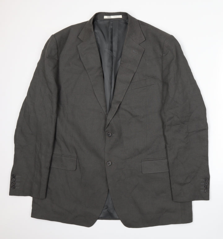 Marks and Spencer Mens Grey Jacket Suit Jacket Size XL