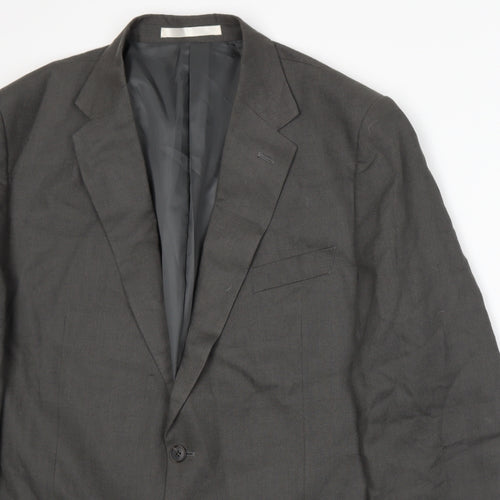 Marks and Spencer Mens Grey   Jacket Suit Jacket Size XL