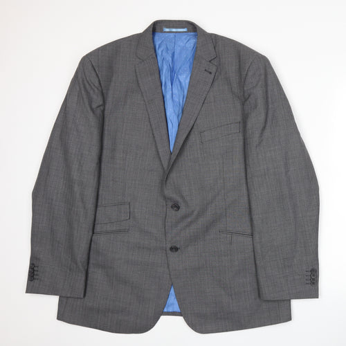 George Mens Grey   Jacket Suit Jacket Size XL