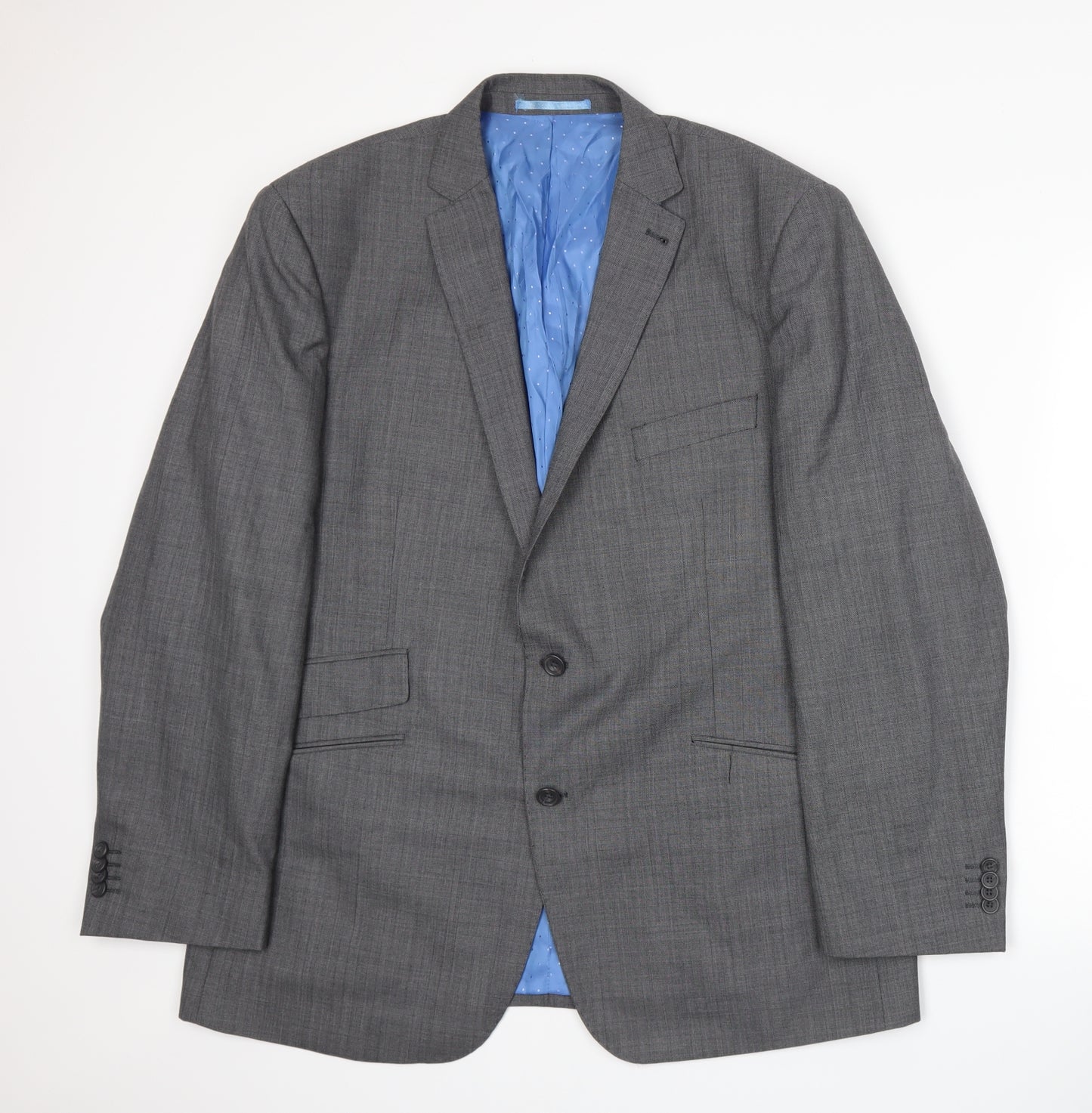 George Mens Grey   Jacket Suit Jacket Size XL