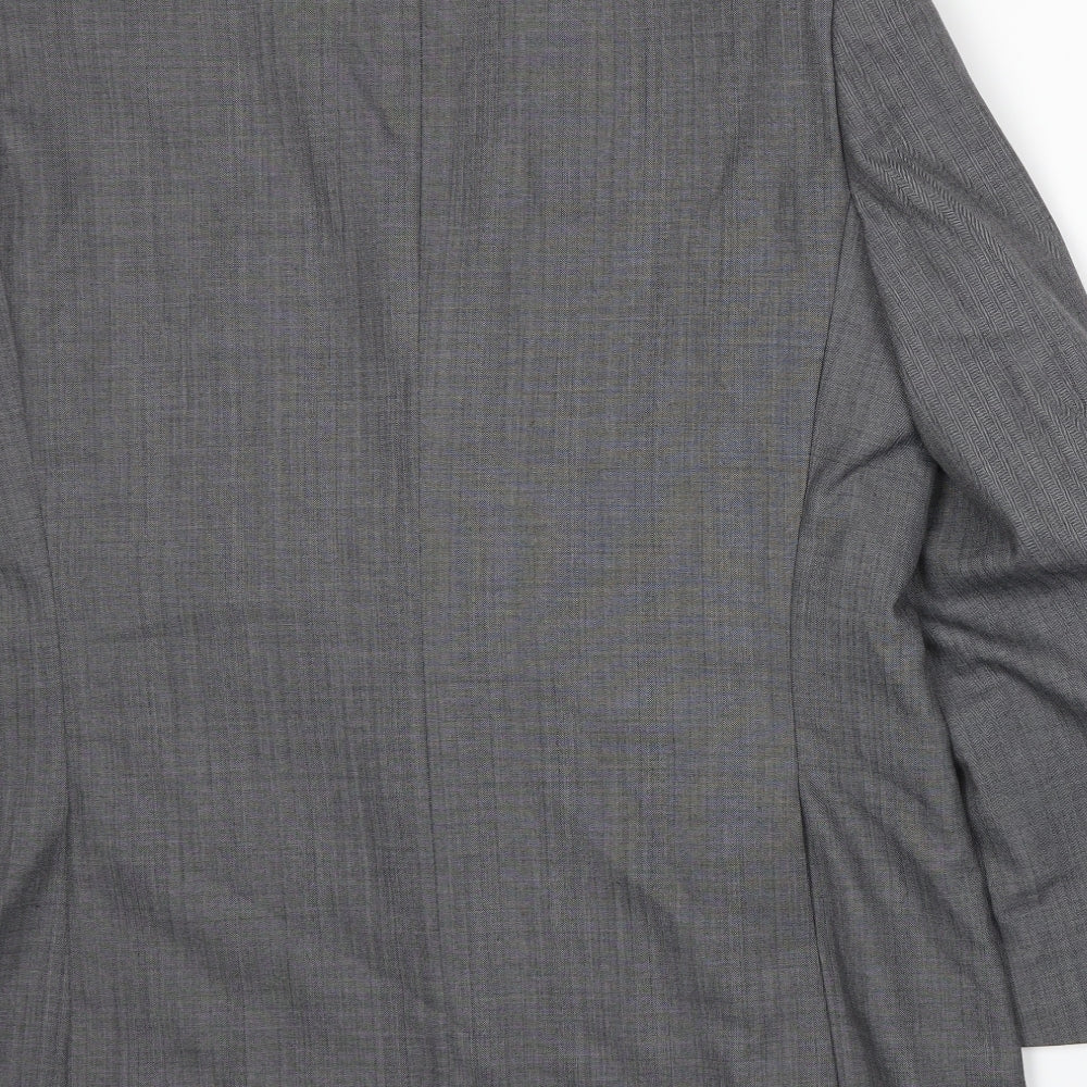 George Mens Grey   Jacket Suit Jacket Size XL