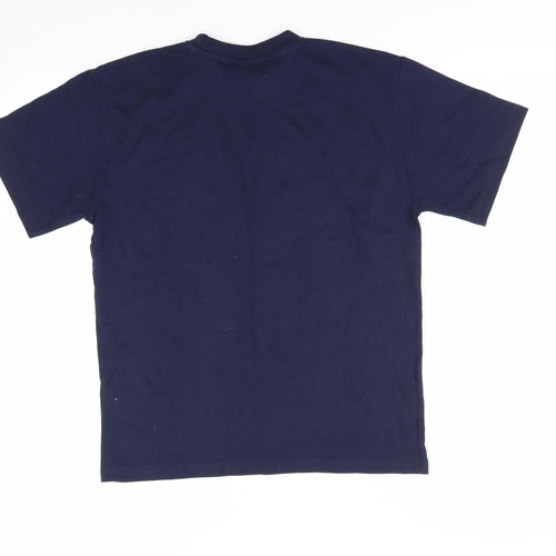 peak projects Boys Blue   Basic T-Shirt Size 2XL