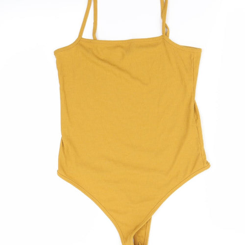 Pretty little thing Womens Beige   Bodysuit One-Piece Size 12