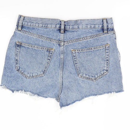 Preworn Womens Blue   Cut-Off Shorts Size 10