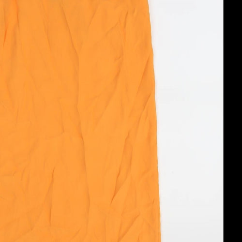 Topshop Womens Orange   Mini  Size 8
