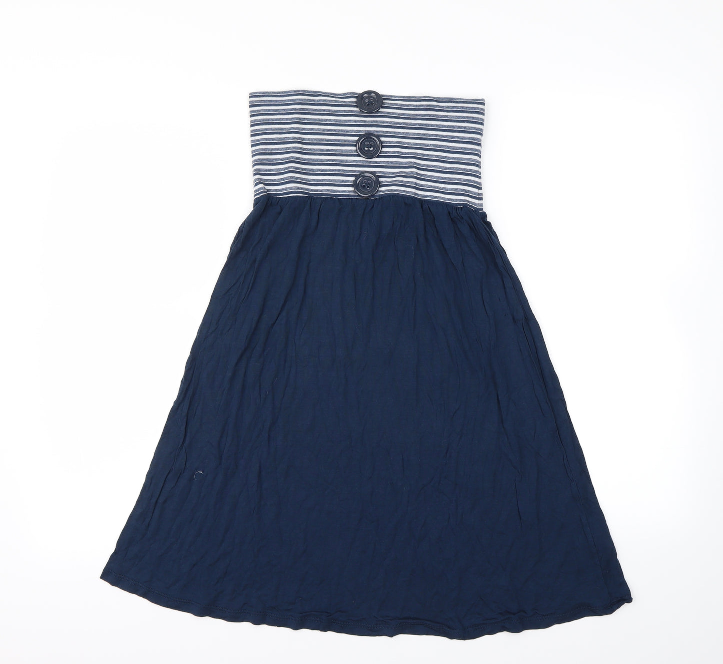 Baby Angel Womens Blue Striped  Mini  Size M