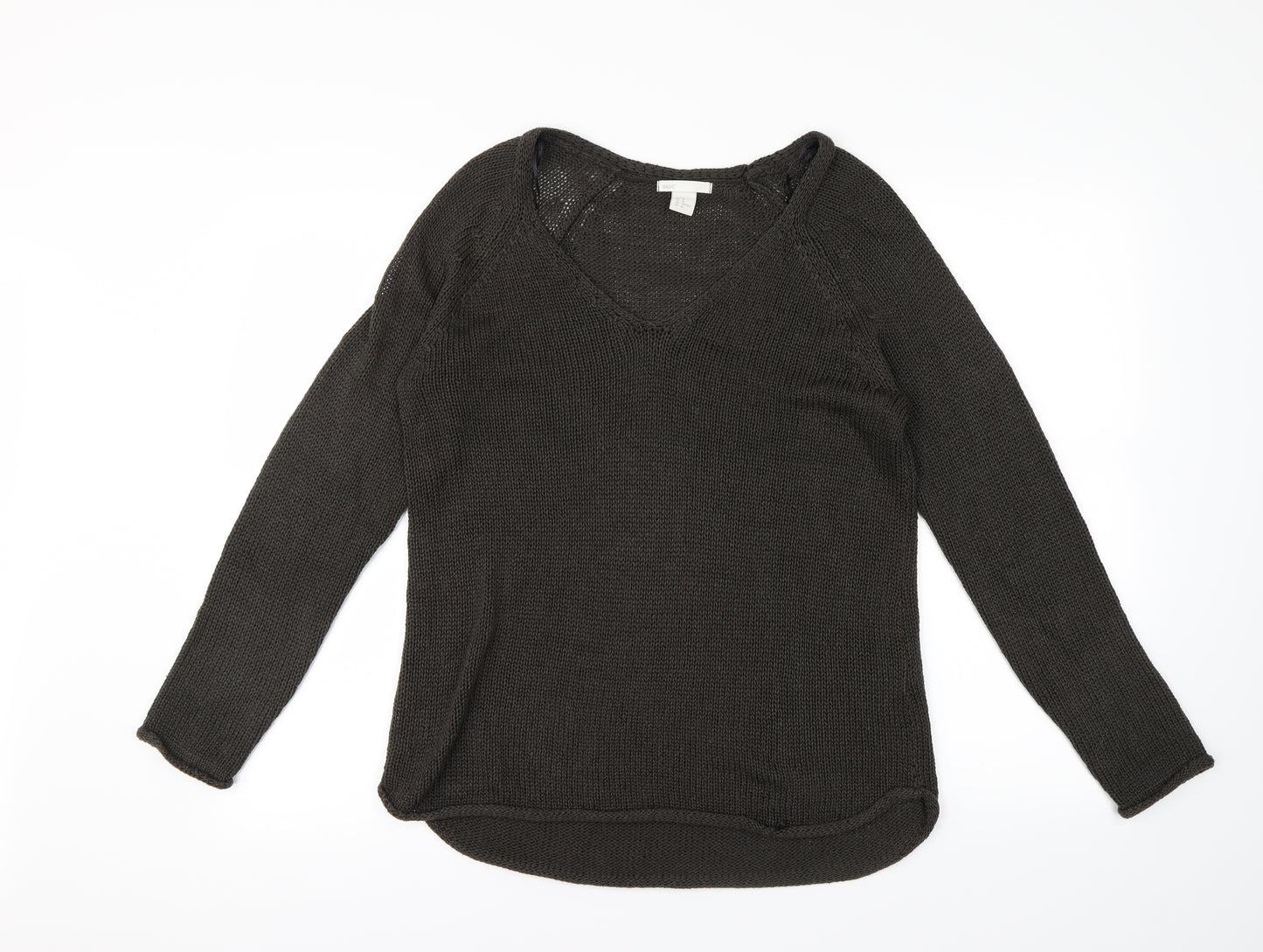 H&M Womens Green   Pullover Jumper Size M