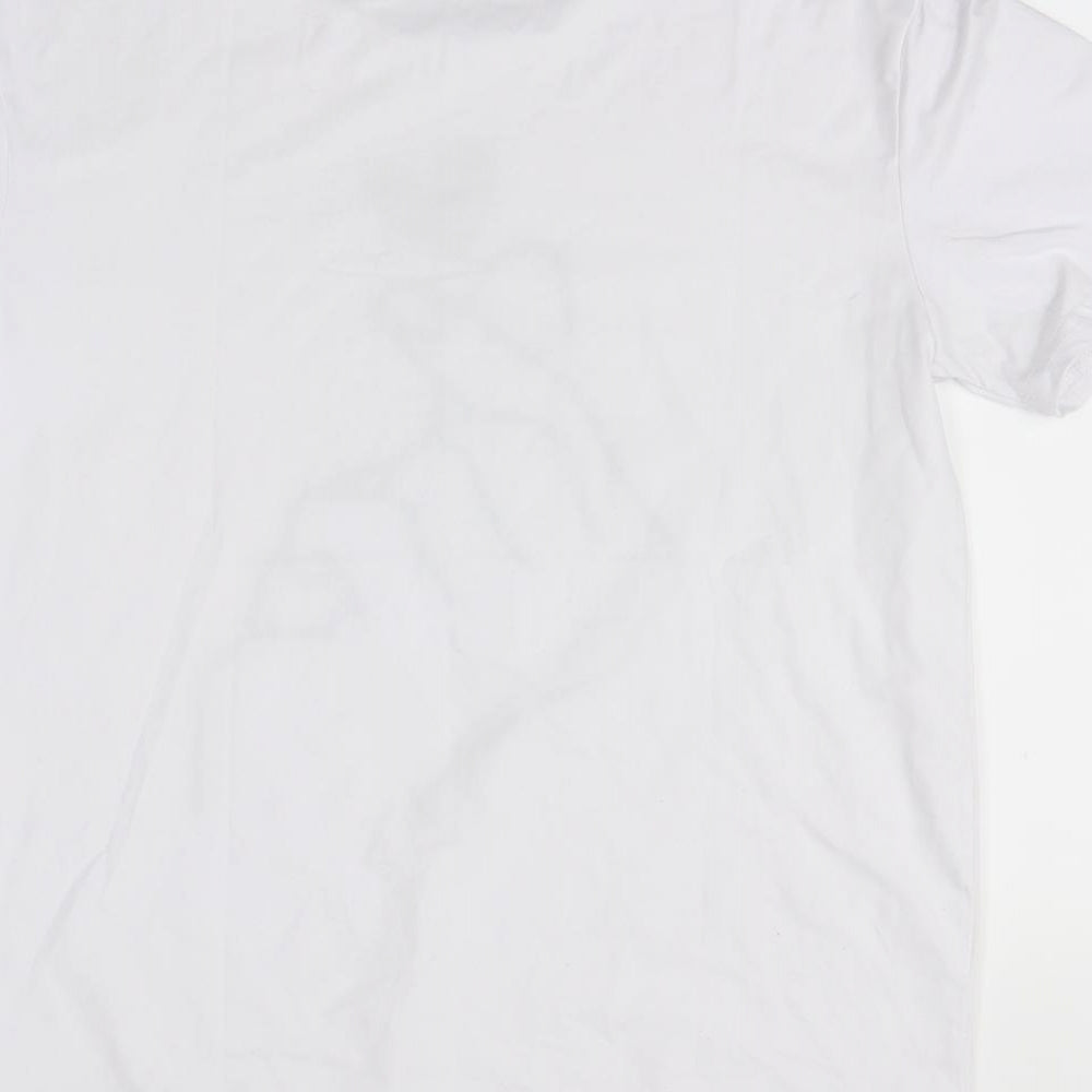 Preworn Womens White   Basic T-Shirt Size M