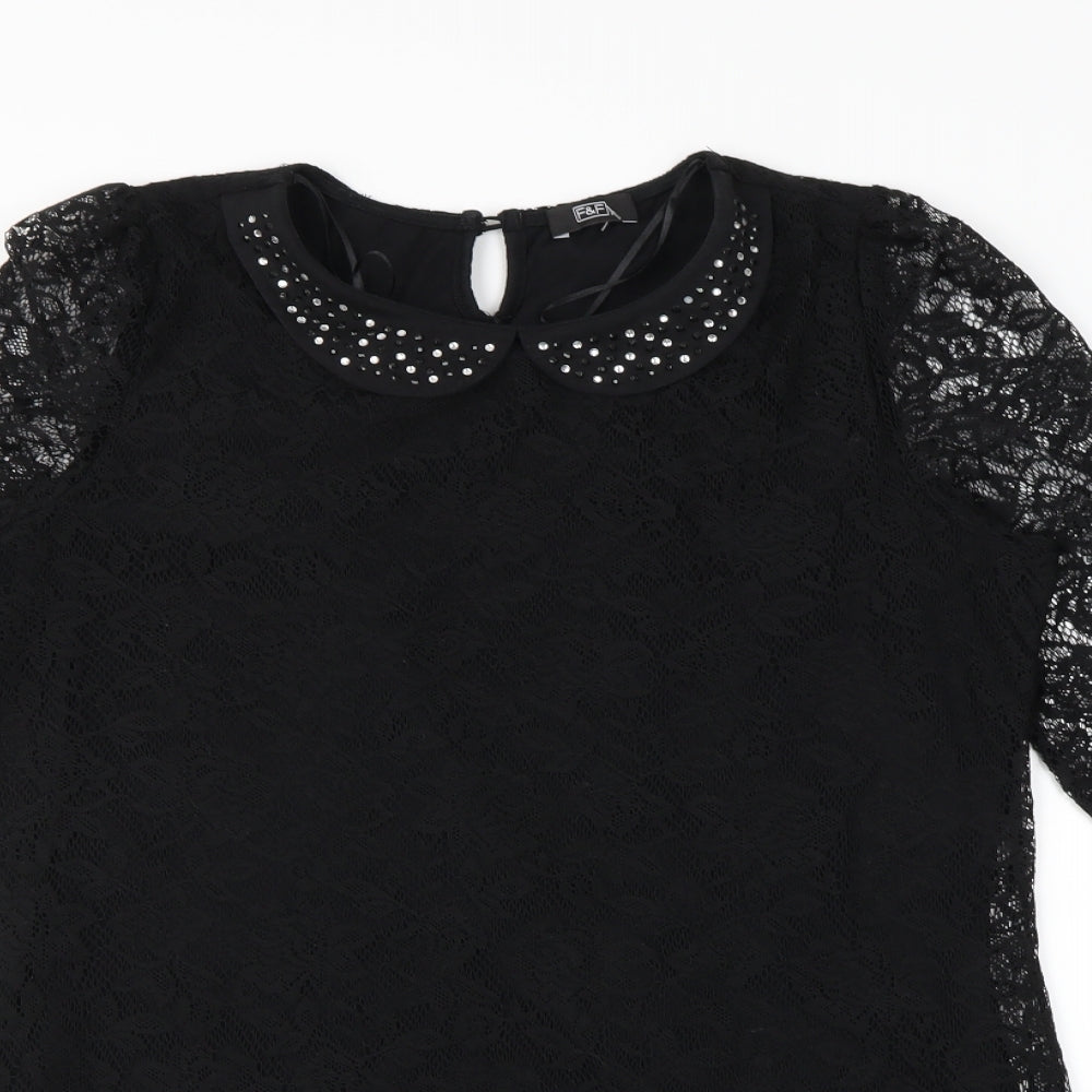 F&F Womens Black   Mini  Size 12
