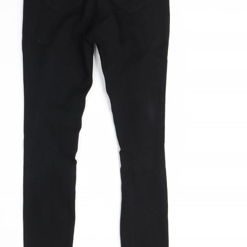 Miss Anna Womens Black  Denim Skinny Jeans Size 6 L26 in