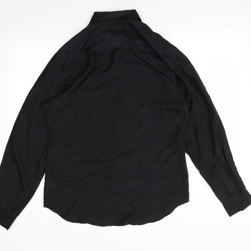 Topman Mens Black    Dress Shirt Size M