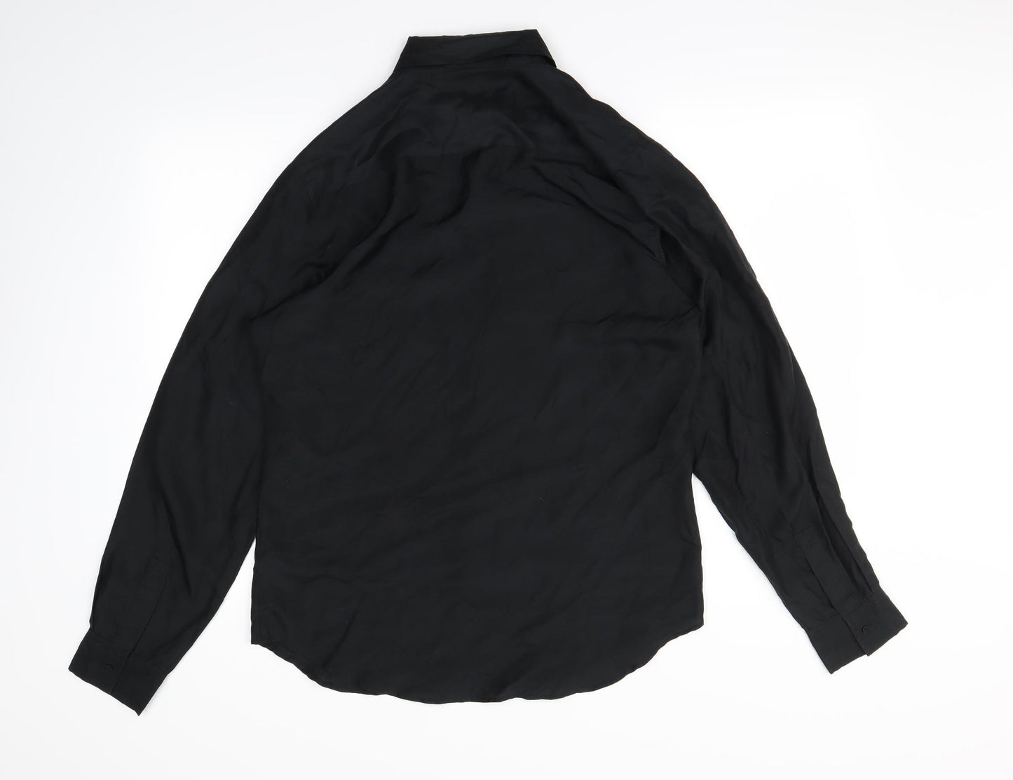 Topman Mens Black    Dress Shirt Size M