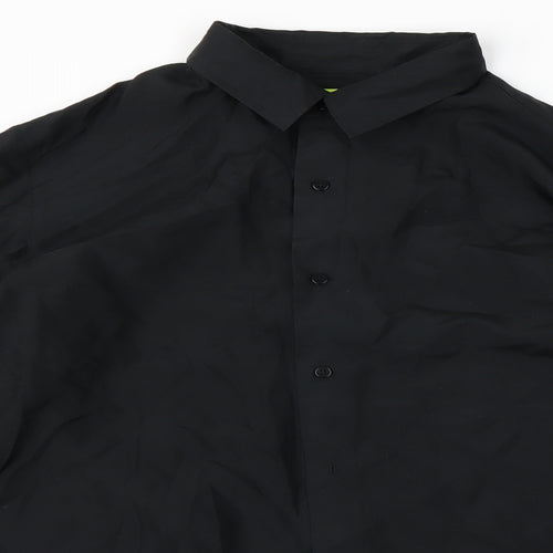 Topman Mens Black    Dress Shirt Size M