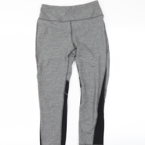 Preworn Womens Grey   Cropped Leggings Size S L20 in
