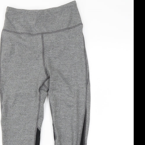 Preworn Womens Grey   Cropped Leggings Size S L20 in