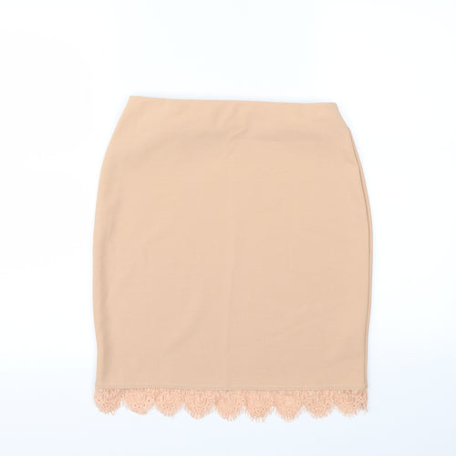 Missguided Womens Pink   Mini Skirt Size 10