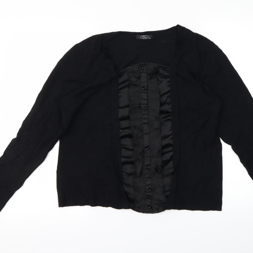 BM Womens Black   Pullover Sweatshirt Size M