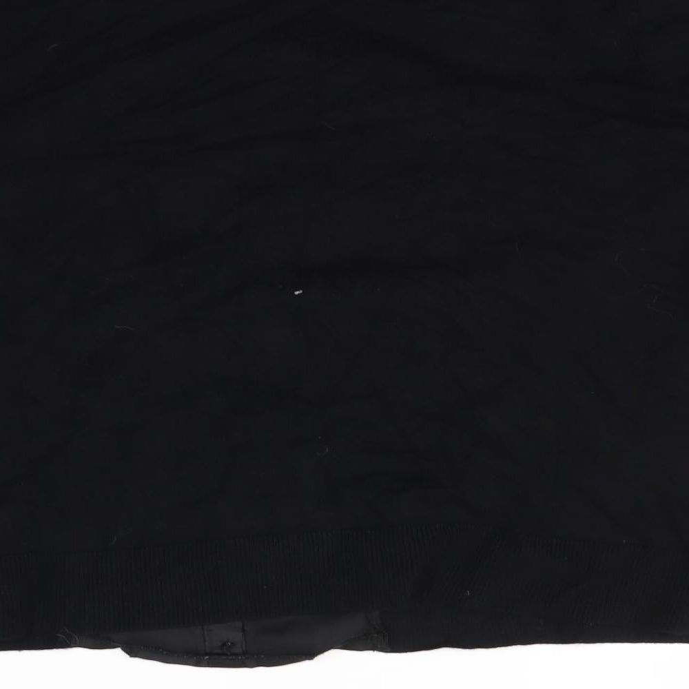 BM Womens Black   Pullover Sweatshirt Size M
