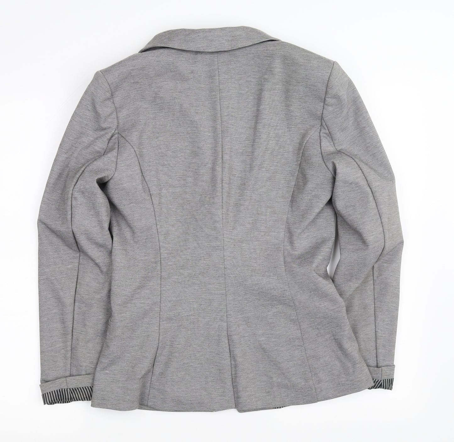 H&M Womens Grey   Jacket Blazer Size 36